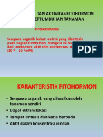 Pengendalian Fitohormon Dalam Pertumbuhan Dan Perkembangan