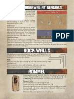 Desert Fox Mission Sheets Tanks Skirmish Game