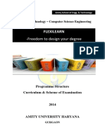 B.Tech - CSE (Syllabus) PDF