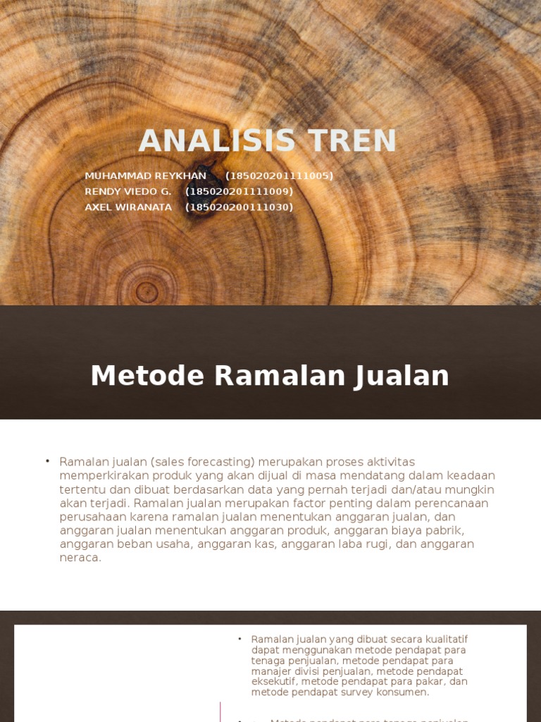 Analisis Tren Ppt Pptx