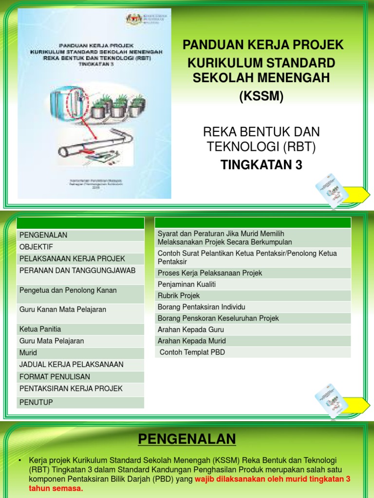 Kerja Projek Rbt F3 Hasli Pdf