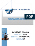 SRV Worldwide Staffing Solution Profile PDF