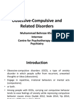 Obsessive-Compulsive and Related Disorders