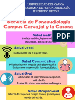 Servicio de Fonoaudiología