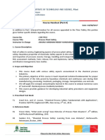 Che f413 Process Plant Safety