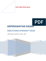 BAHAN AJAR Keb. Istirahat Tidur PDF