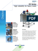 Garvens CK Series Checkweigher PDF