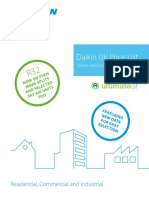 Daikin UK Price List Update