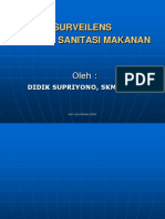 Surveilens (KLB) Hygiene & Sanitaai Makanan