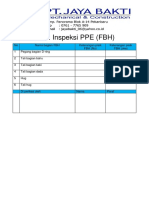 PPE Inspection Program