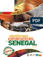 Repertoire Exportateurs Senegal 2014 PDF