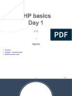 M 01 S 01 Basics of PHP Day 1