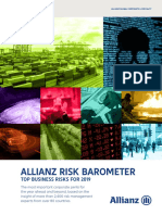 Allianz Risk Barometer 2019