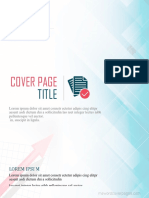 Cover Page Template - 3