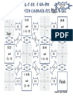 Distance Formula Maze