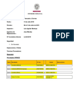 INFORME SEMANAL LA28 08 al 14 de Julio 2019 CHANCADO.