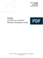 Topaz Hardware Installation Manual