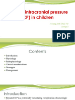 Elevated Intracranial Pressure (ICP) in Children