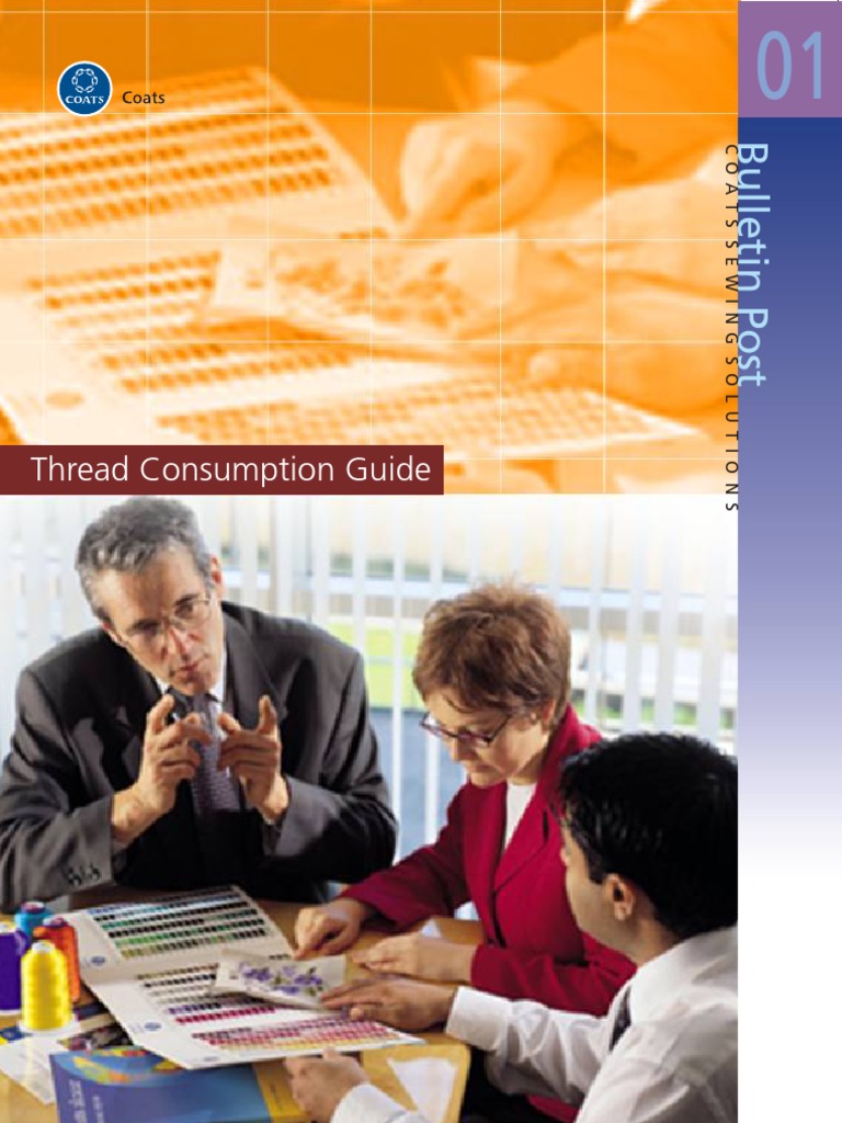 Thread Consumption Calculation Guide | PDF | Seam (Sewing) | Sewing