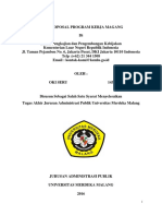 Contoh Proposal Program Kerja Magang - B PDF