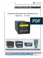 Ut-1201 Flow Meter