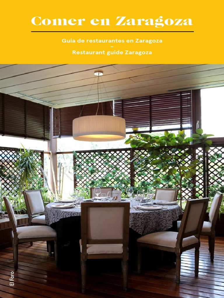 Guía19 Comer en Zaragoza | PDF