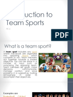 PE 4 Team Sports