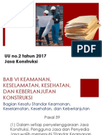 UU Jasa Konstruksi (K4)