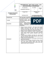 028 SPO PENYIMPANAN OBAT HIGT ALERT, LASA DAN ELEKTROLIT KOSENTRATrsud Kaimana