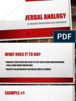 Word Analogy PDF