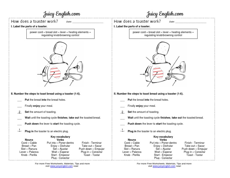 How to Use a Toaster: Step-by-Step Guide | PDF