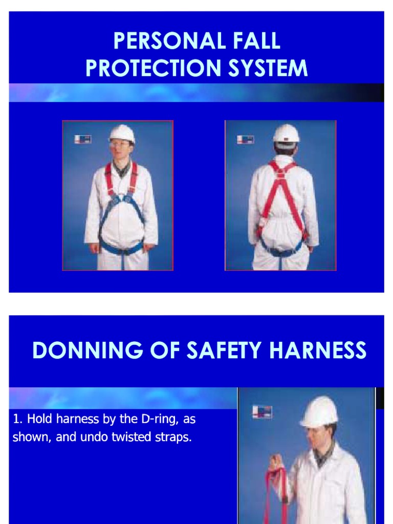 Safety Harness Donning Nature