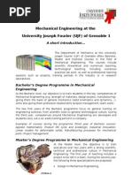 Mechanical Engineering at Ujf Grenoble