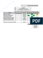 Carta Gantt Inspecciones Planeadas