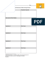 copy of problem solving protocol sheet