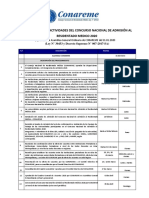 Cronograma de Actividades 2020