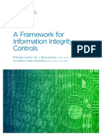RG Framework Information Integrity Controls April 2019