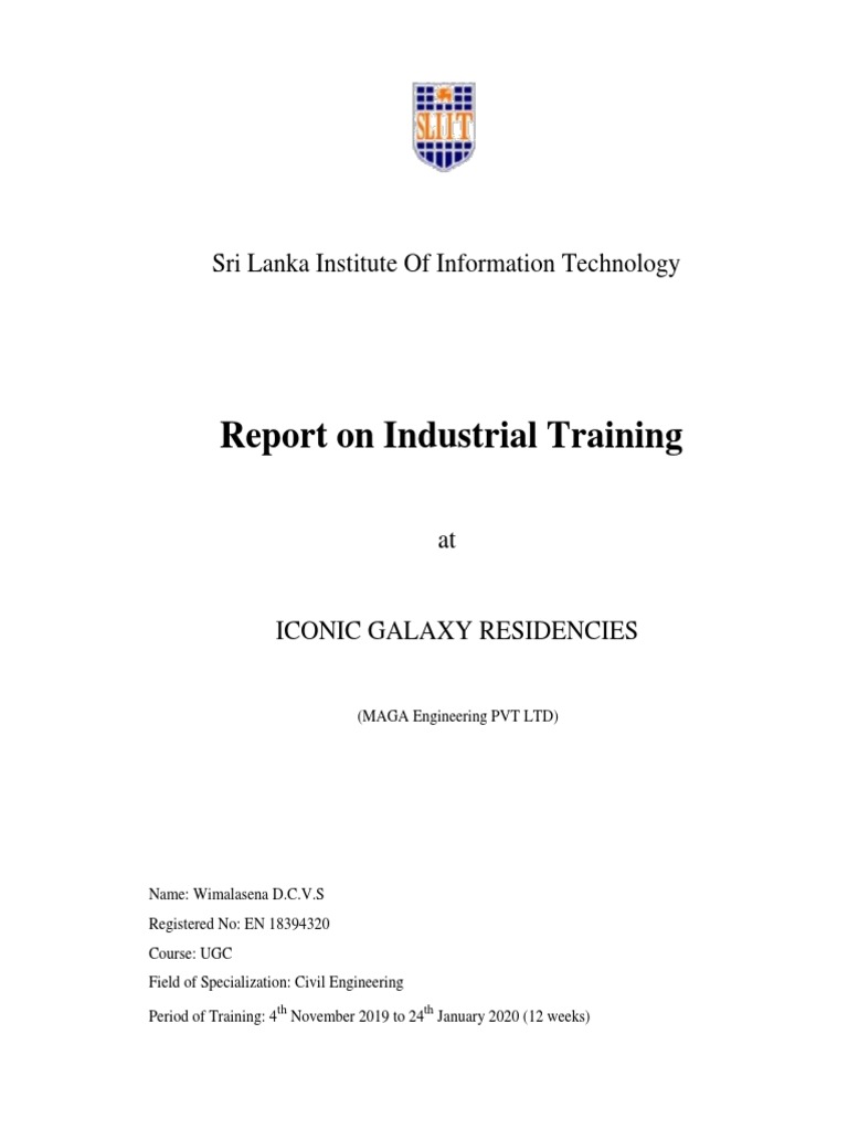 Industrial Training Report: Civil Engineering | PDF | Computers ...
