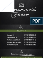 Matematika Cina Dan India