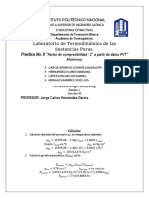 Practica 9 y 10 Termodinamica de Las Sustancias Puras ESIQIE