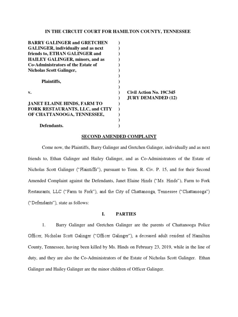 Second amended complaint pdf
