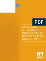 KPT Planes de Desarrollo Colombia