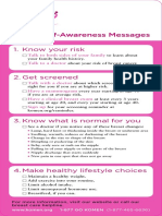 Breast Self-Awareness Messages (Card)