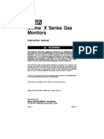 MSA - Ultima X Series Gas Monitors OMM