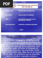 TEORIAS PEDAGOGICAS