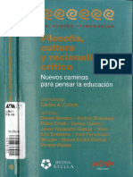 Filosofia Cultura Racionalidad-Carlos Cullen PDF