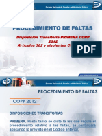 TALLER DELITOS MENOS GRAVES Y PROC FALTAS FALTAS 2013-1.ppt