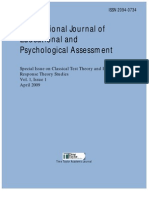 The International Journal of Educational and Psychological Assessment Vol 1