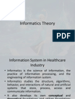 Informatics Theory