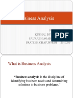 Business Analysis IT